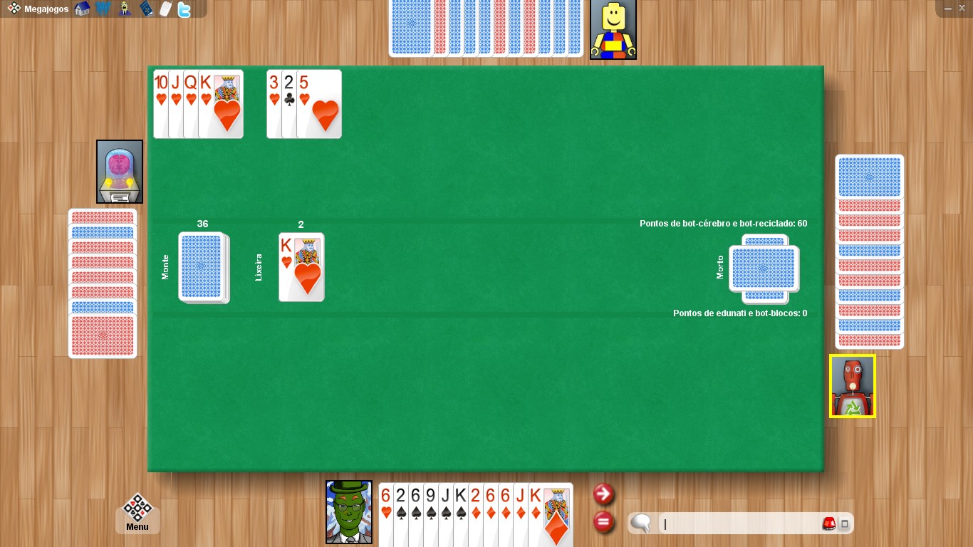 Buraco Fechado Online grátis - Jogos de Cartas