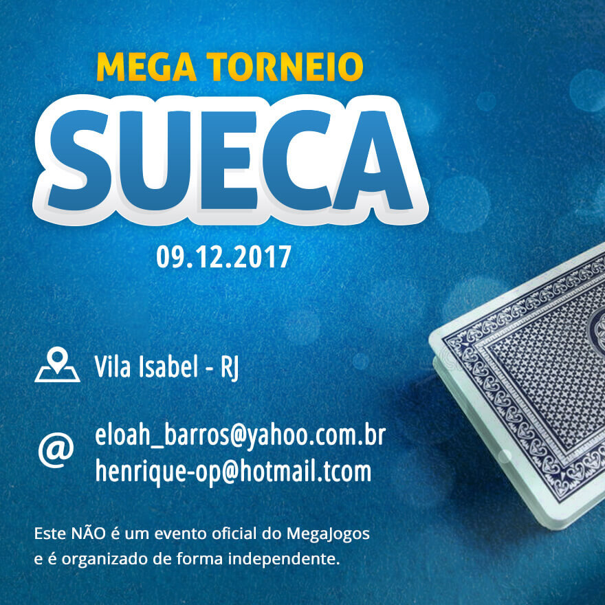 Sueca - Blog Oficial do MegaJogos