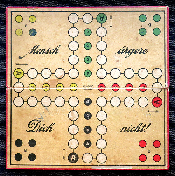 Mensch Ärgere dich nicht ludo alemao