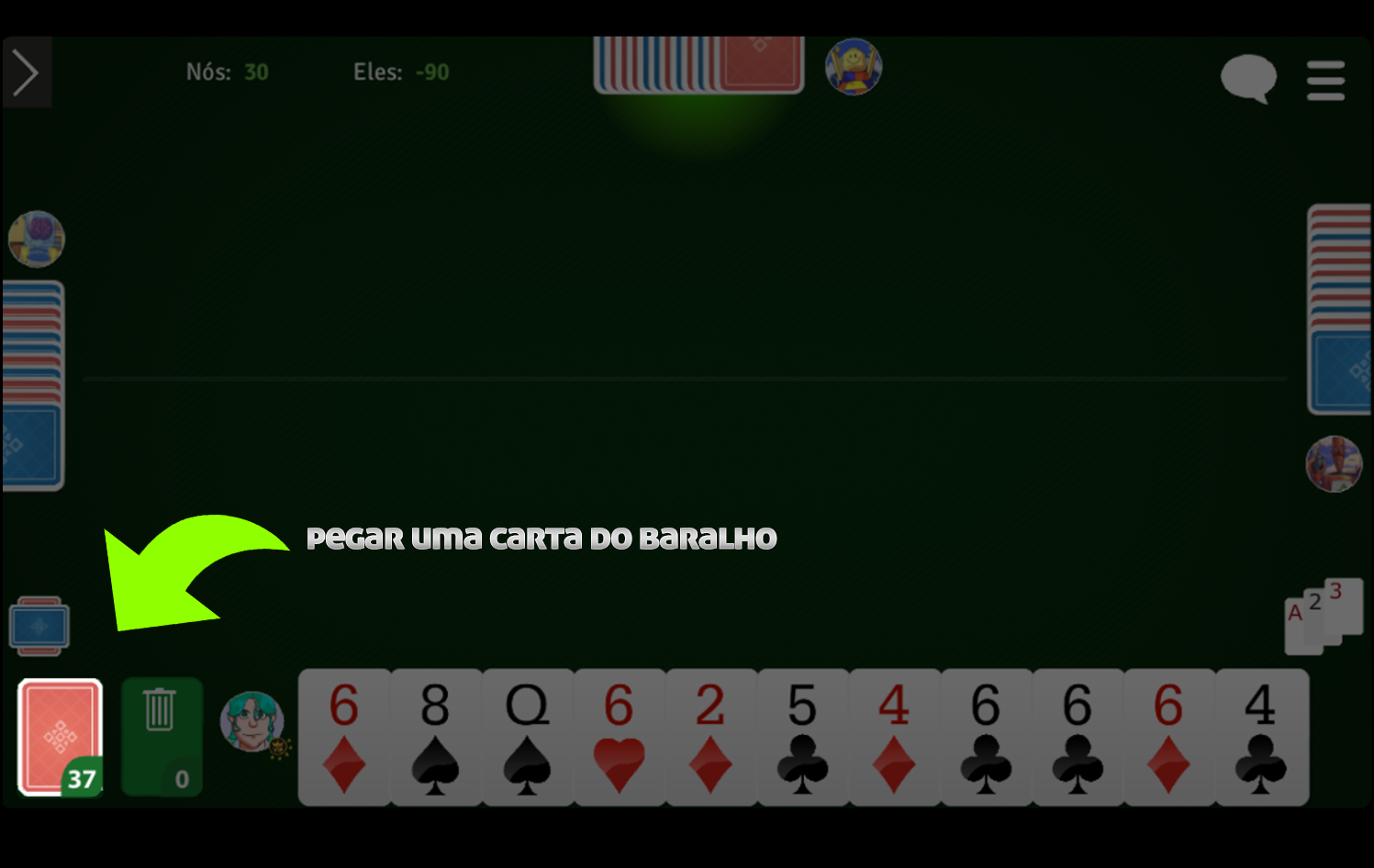 Regras de Tranca - Aprenda como jogar Tranca no NetCartas