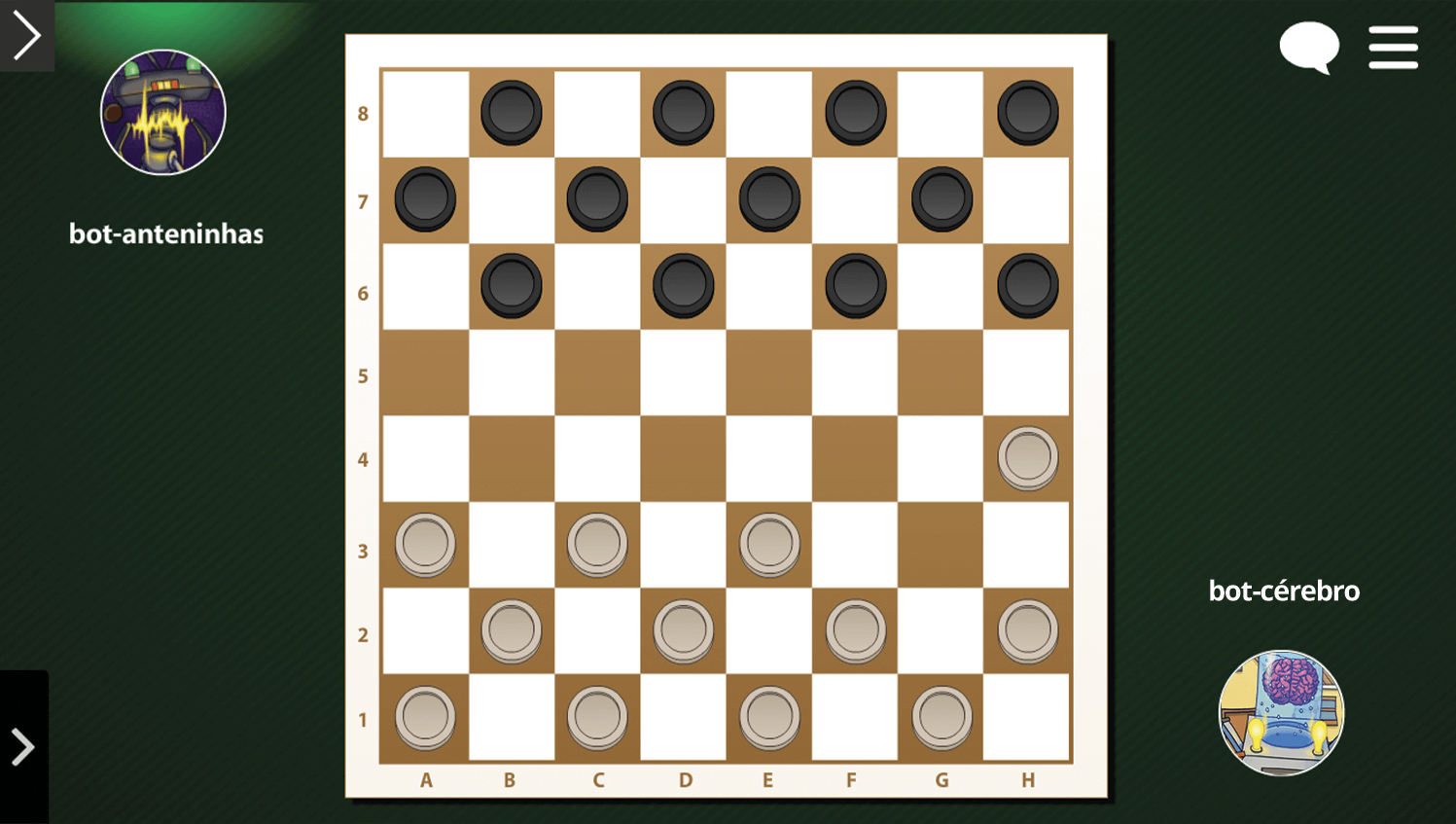 Batalha De Estratégia De Jogo Do Tabuleiro De Xadrez. Tabuleiro De