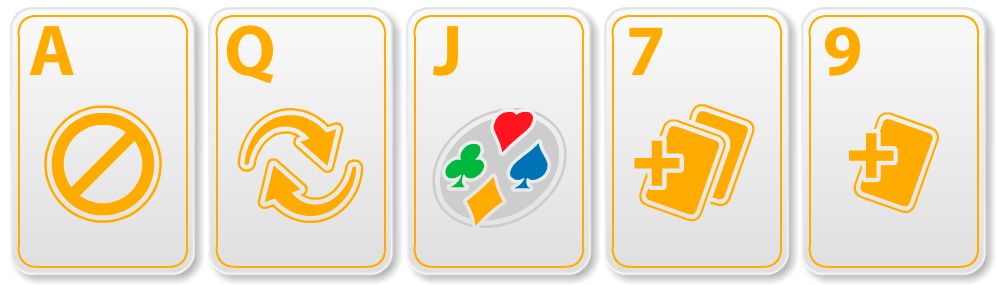 Jogo Uno Deluxe Cartas