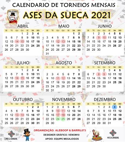 Torneio Áses da Sueca 2021 - 4ª edição começa em abril!