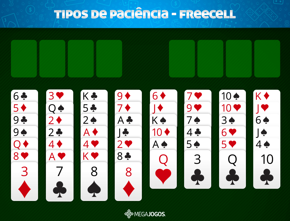 Paciência Solitaire (O Mais Famoso) - Jogos Online Grátis