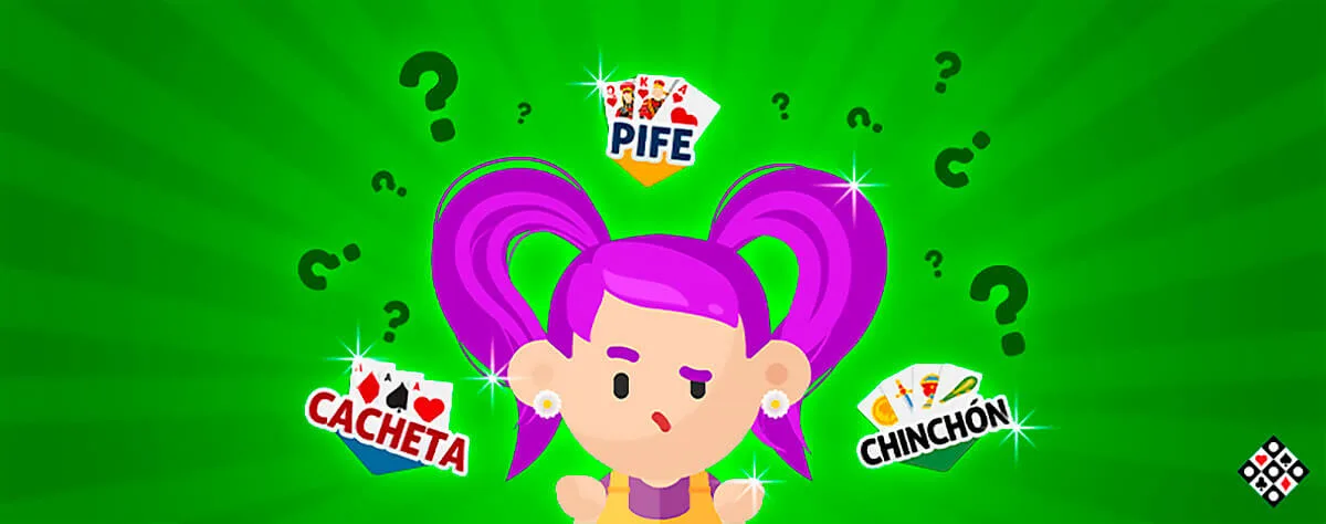 pife cacheta e chinchon qual a diferença