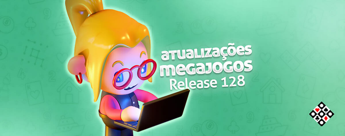 Atualizações do MegaJogos - release 128