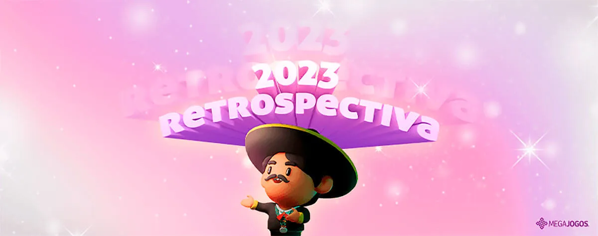 Retrospectiva MegaJogos 2023 - Novidades