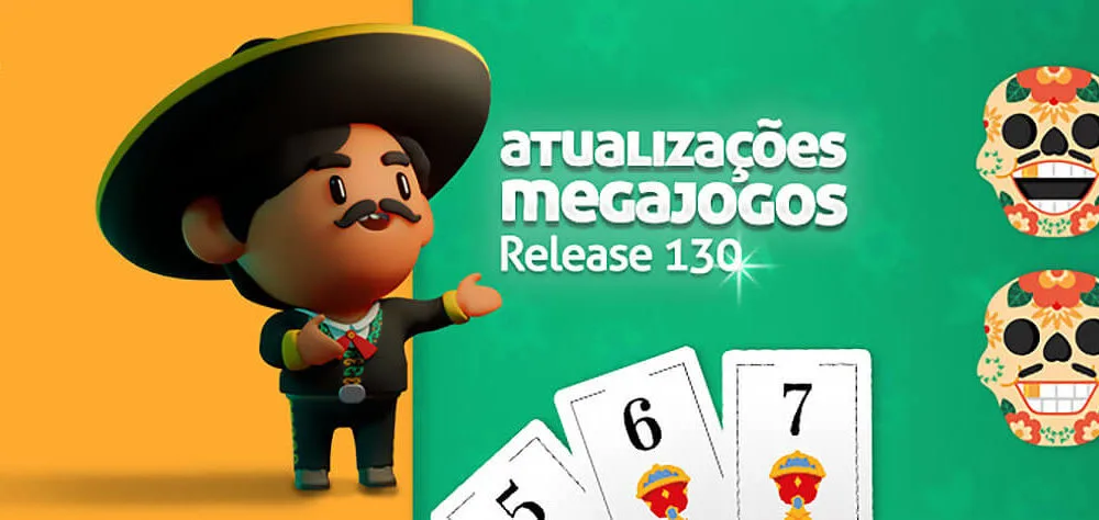 Atualizações do MegaJogos - release 130