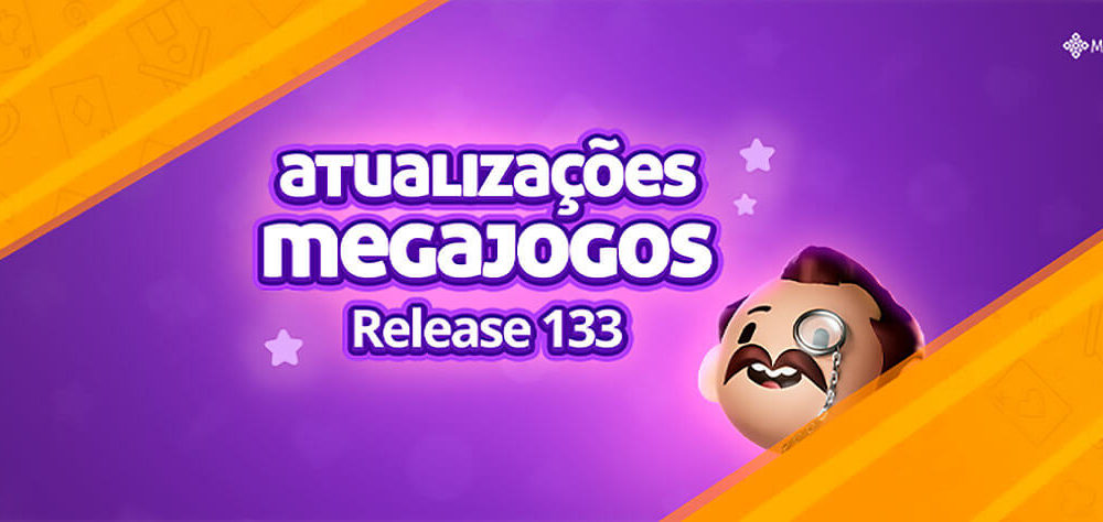 Atualizações MegaJogos - release 133