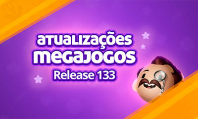 Atualizações MegaJogos - release 133