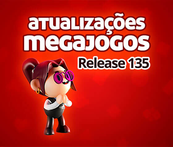 Atualização MegaJogos - release 135