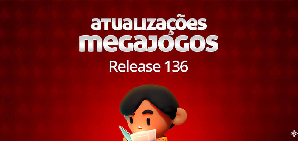 atualização megajogos - release 136