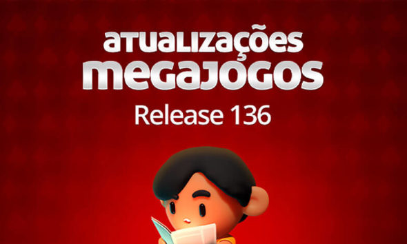 atualização megajogos - release 136