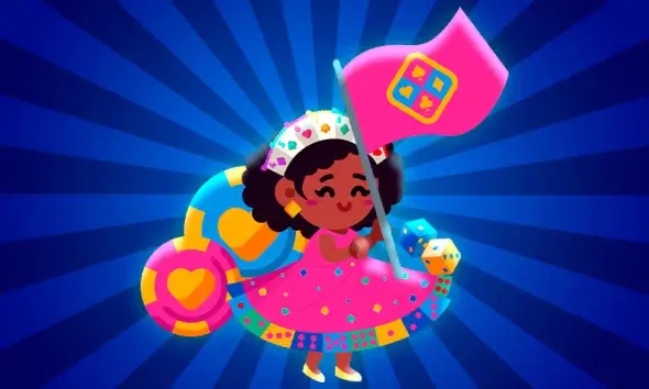 Escola de Samba Rosas de Ouro em uma grande jogada