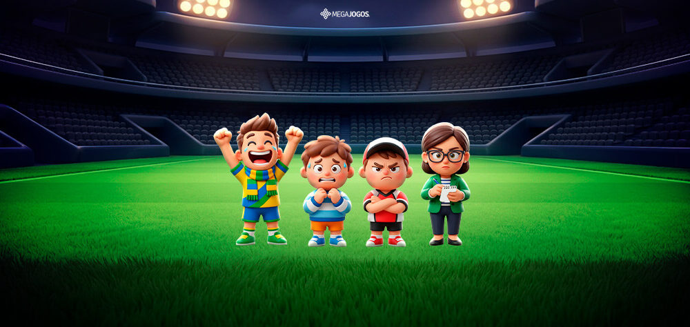 Como seriam os torcedores da Copa se fossem jogadores do Mega_