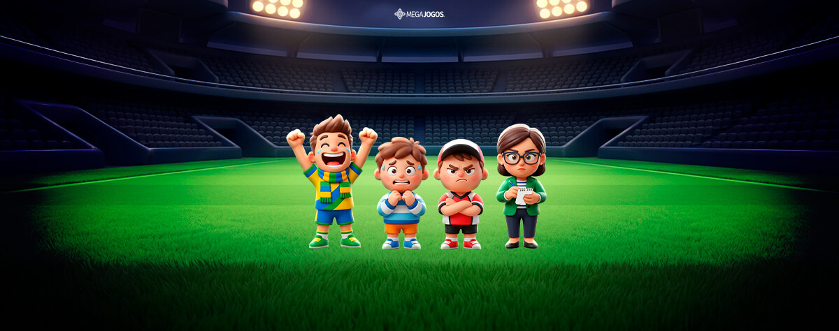 Como seriam os torcedores da Copa se fossem jogadores do Mega_