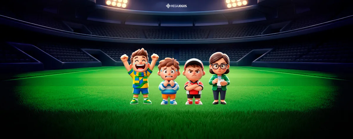 Como seriam os torcedores da Copa se fossem jogadores do Mega_